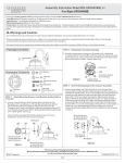 Quoizel SFD8409IB Seaford Outdoor Lantern Installation Guide