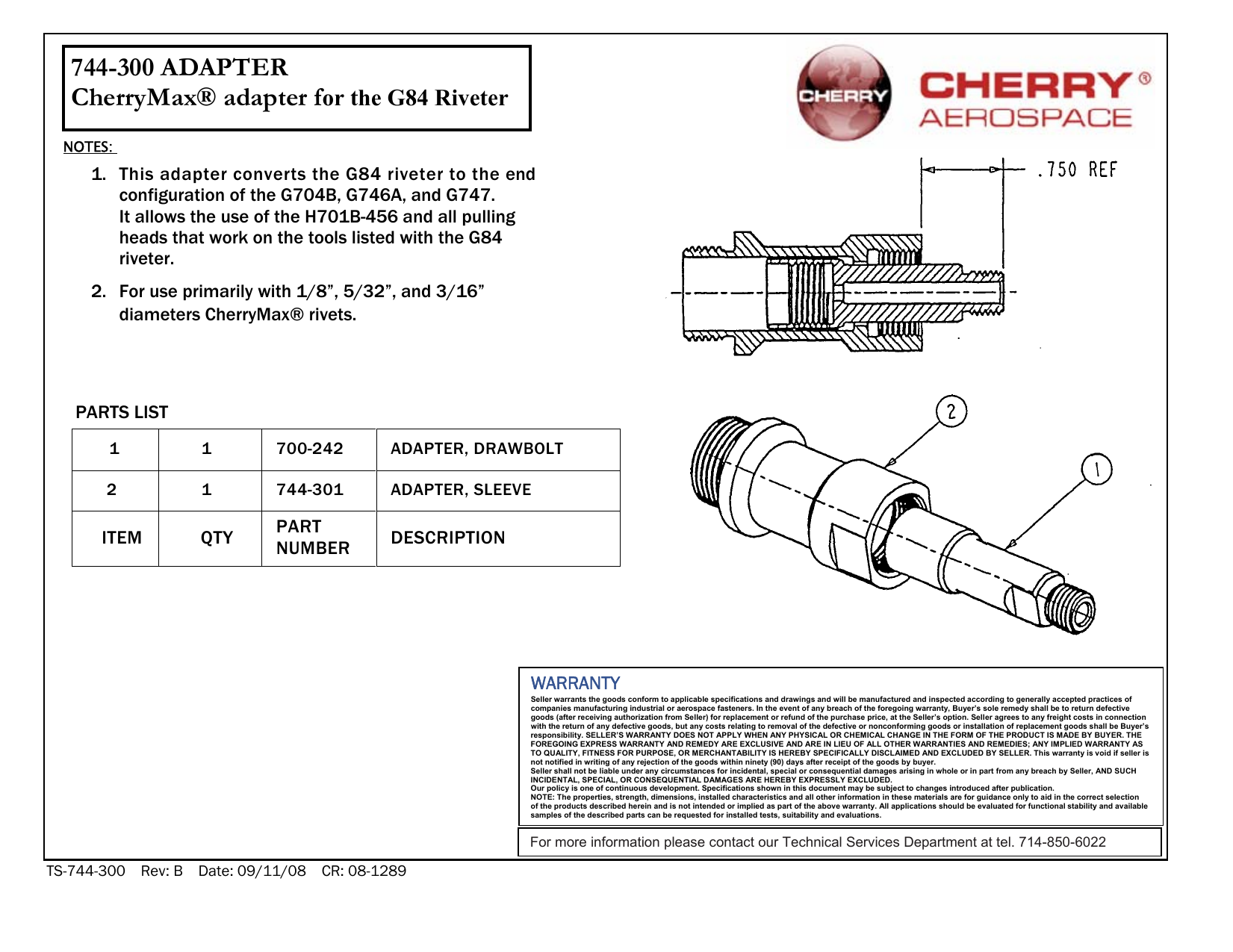 激安直営店 CHERRY PULLING HEAD用 JAW 744C76 r20 s9831 onishidenso.co.jp