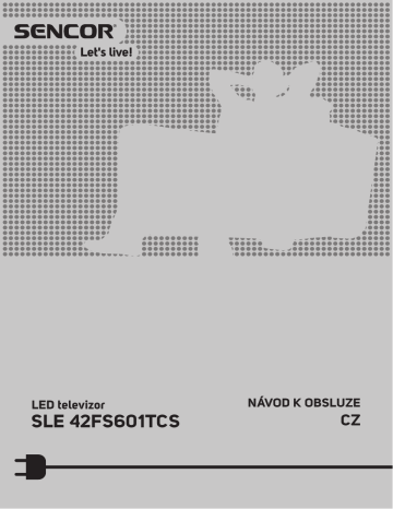 Sencor SLE 42FS601TCS Používateľská príručka | Manualzz