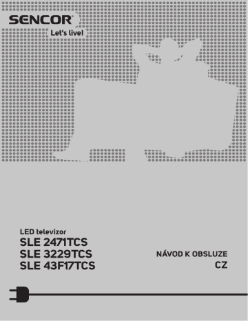 Sencor SLE 2471TCS Používateľská príručka | Manualzz