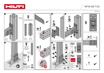 Hilti MT-B-GS T Instruction for use | Manualzz