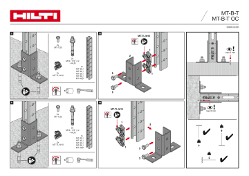 Hilti MT-B-T Instruction for use | Manualzz