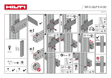 Hilti MT-C-GLP X A OC Operating instructions | Manualzz