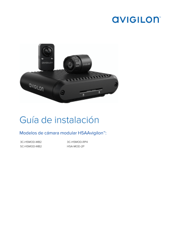 Avigilon H5A Modular Camera Guía De Instalación | Manualzz