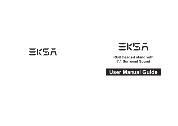 Eksa W1 Gaming Accessory User Manual | Manualzz