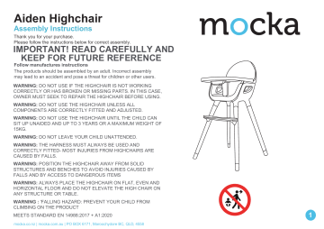 Mocka jenson high discount chair