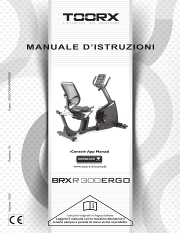 Cyclette Reclinata / Ergometro Toorx BRX-R300ERGO HRC – Con Bluetooth, App E Fascia Cardio Integrata - 2