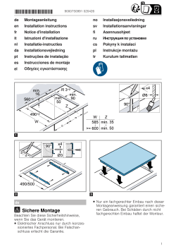 bosch pke611ca1a installation
