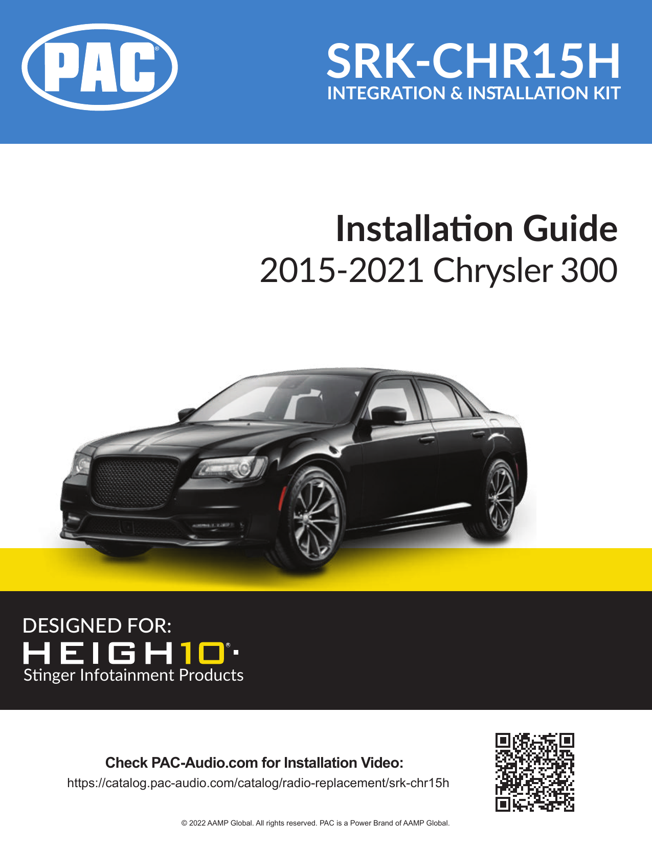 Heigh10® Integration & Installation Kit for Dodge Charger