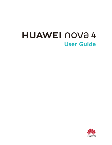 Huawei nova 4 User Guide | Manualzz