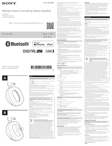 Sony WH 1000XM5 Quick Guide Manualzz   065882460 1 E84341a552be018be94426785caca71b 360x466 