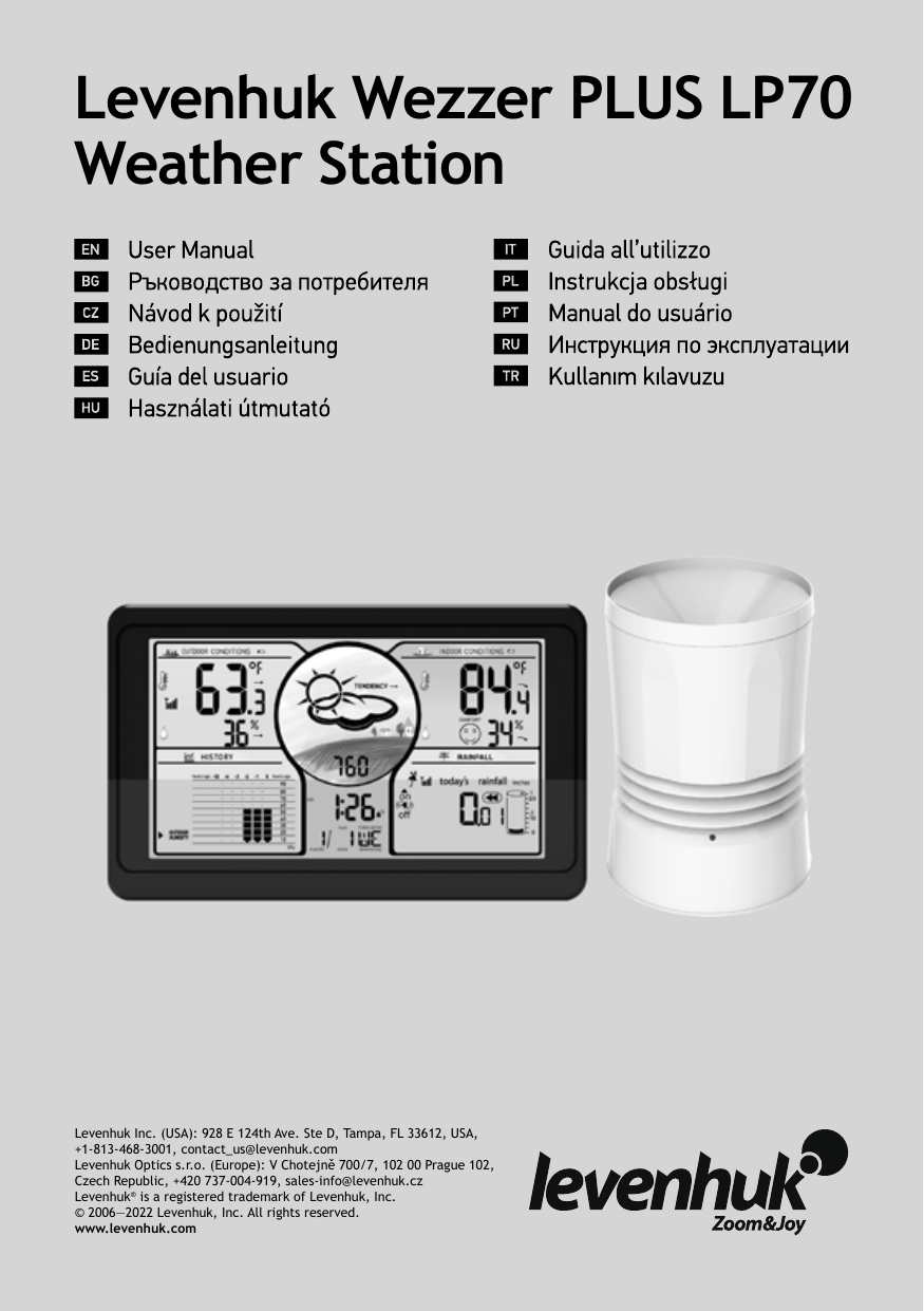 Weather station инструкция на русском языке