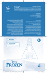 Frozen Disney&rsquo;s Singing Queen Elsa Doll Instructions