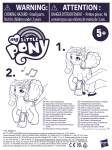 My Little Pony A New Generation Movie Musical Star Princess Petals - 6-Inch Pony Toy that Plays Music Instructions