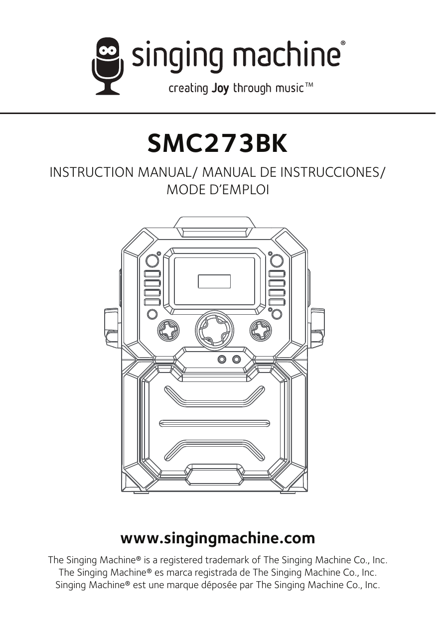 Zqs sing e. Instruction manual car.