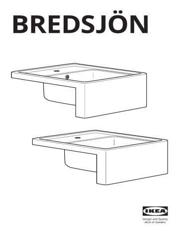 IKEA BREDSJON Sink Bowl instruction manual | Manualzz