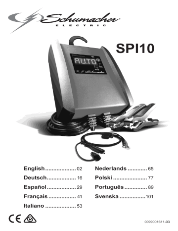 Schumacher SPI10 Automatic Battery Charger Owner’s Manual | Manualzz