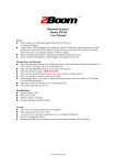 2Boom BT268 Bluetooth Speaker User Manual