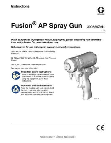 Graco Fusion AP Gun Round - AR2020 246099