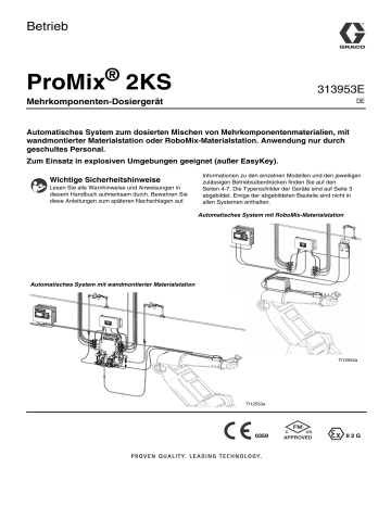 Graco 313953E, ProMix 2KS Automatic Systems Bedienungsanleitung | Manualzz