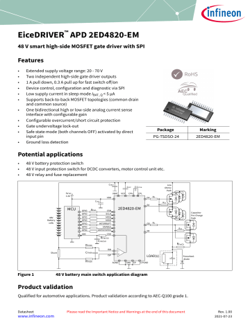 Infineon 2ED4820-EM Gate Driver Data Sheet | Manualzz
