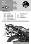 Hepco &amp; Becker 650660 00 01 Sidecarrier Lock-it black Instructions