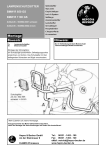 Hepco &amp; Becker 502904 00 01 Headlight grill Instructions