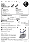 Hepco &amp; Becker 4211669 00 91 Kickstand enlargement Instructions
