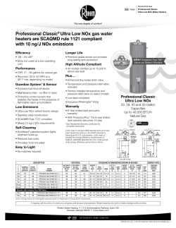 Rheem PROG50-38U RH60 EC1-1 - Specification, User guide | manualzz.com