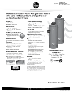 Rheem PROG40-40N RH67 PV - Specification, User guide | manualzz.com