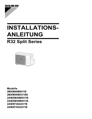 Daikin 2AMXF50A2V1B Installationsanleitung | Manualzz