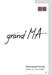 MA lighting grandMA Replay Unit Bedienungsanleitung