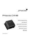 Phocos CX48 Bedienungsanleitung