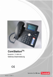 Tunstall ComStationTEL Bedienungsanleitung