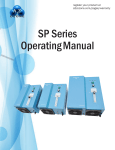 A2Z Ozone SP Series, SP-16G, SP-3G, SP-5G, SP-8G Operating Manual