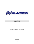 Alacron FAST-X Product Description
