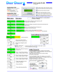 Drip Drop PC-200 Quick Manual