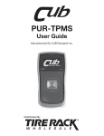 Cub PUR-TPMS User Manual