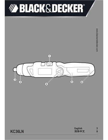 Black & Decker KC36LN Original Instructions Manual | Manualzz