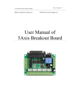 Direct Voltage 5 Axis User Manual