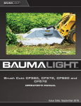 Baumalight CF360, CF372, CF560, CF572 Operator's Manual | AI Chat &amp; PDF Download