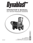Dynablast BEF series Operator's Manual