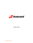 Babolat PULSE User Manual