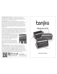banjira HARMONIUM Owner's Manual