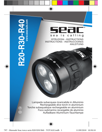 Seac R20, R30, R40 Anleitung | Manualzz