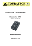 Touratech SANAV WebTrac-4S Bedienungsanleitung