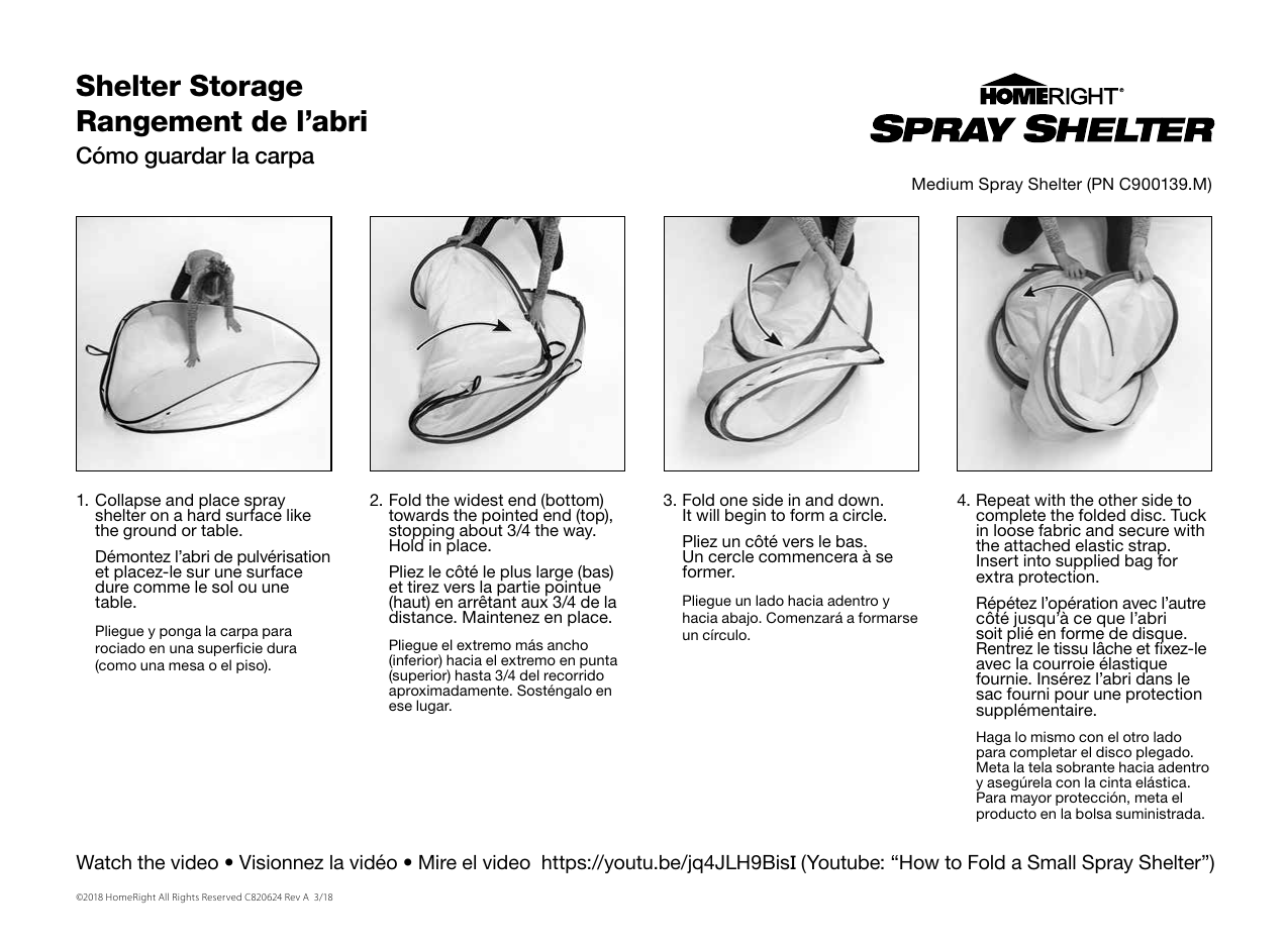 Wagner Medium Spray Shelter