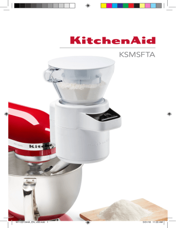 KitchenAid 5KSMSFTA Sifter+Scale Attachment User Manual