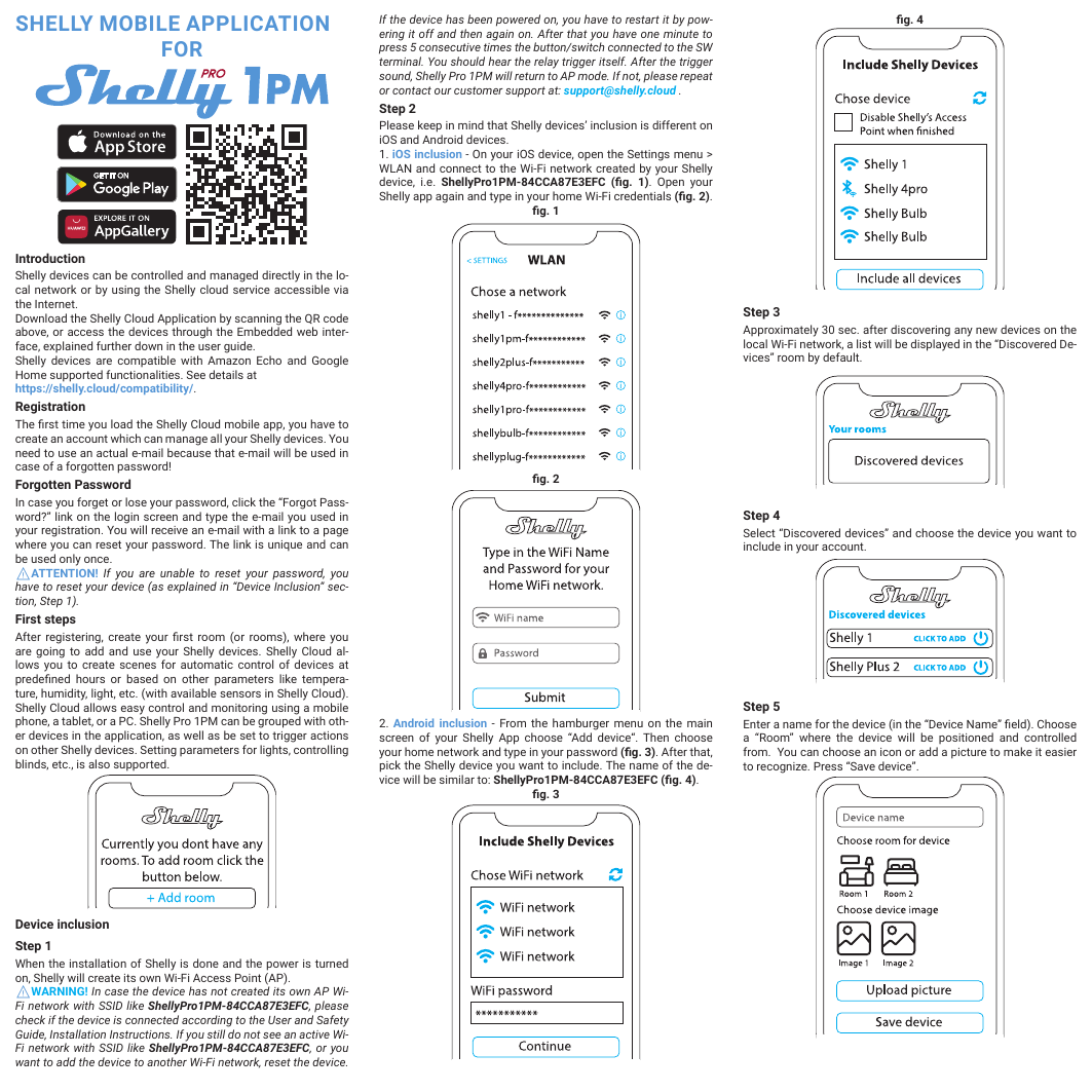 Shelly PRO-1PM 1 Circuit Wi-Fi Relay Switch With Power Measurement User  Guide