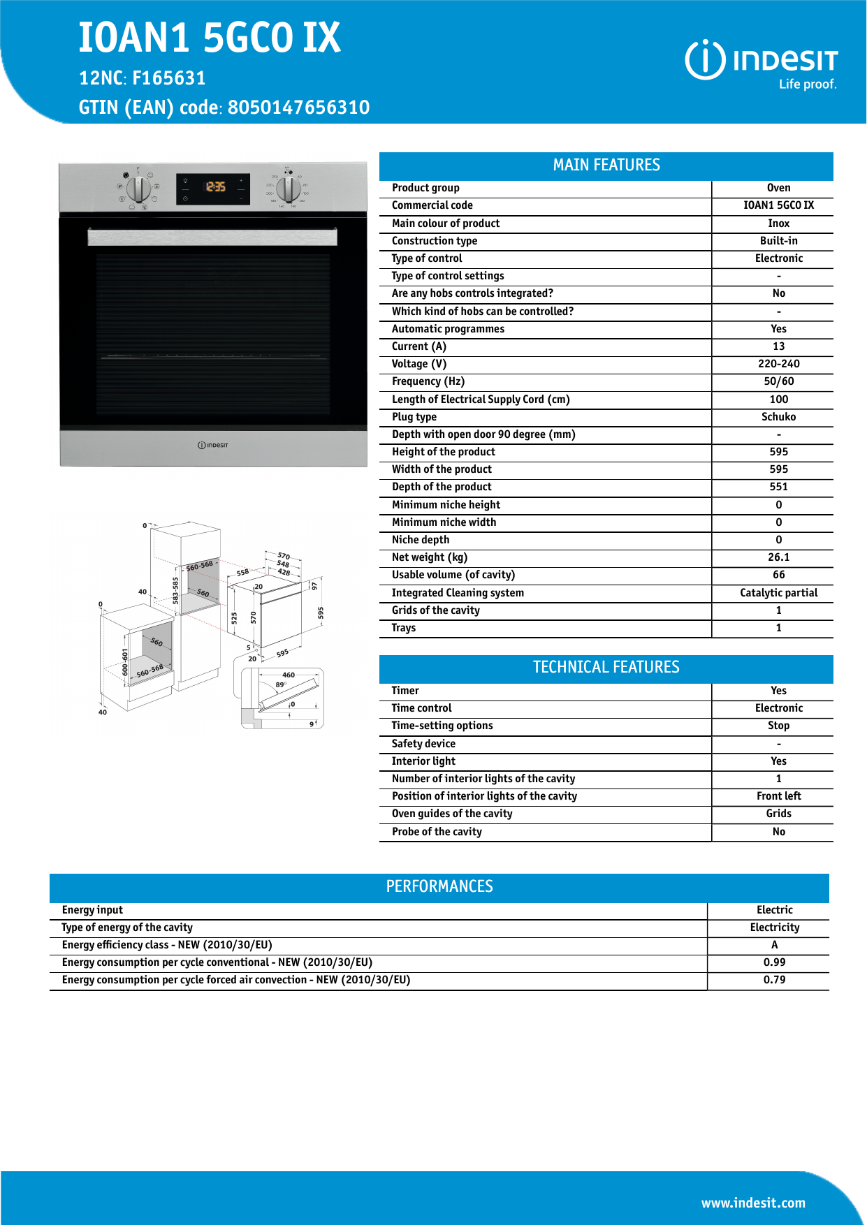 Электрический духовой шкаф indesit ifw 65y0 j ix инструкция